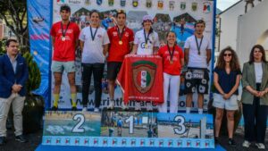 Guilherme Neves e Filipa Jesus campeões de Aquatlo