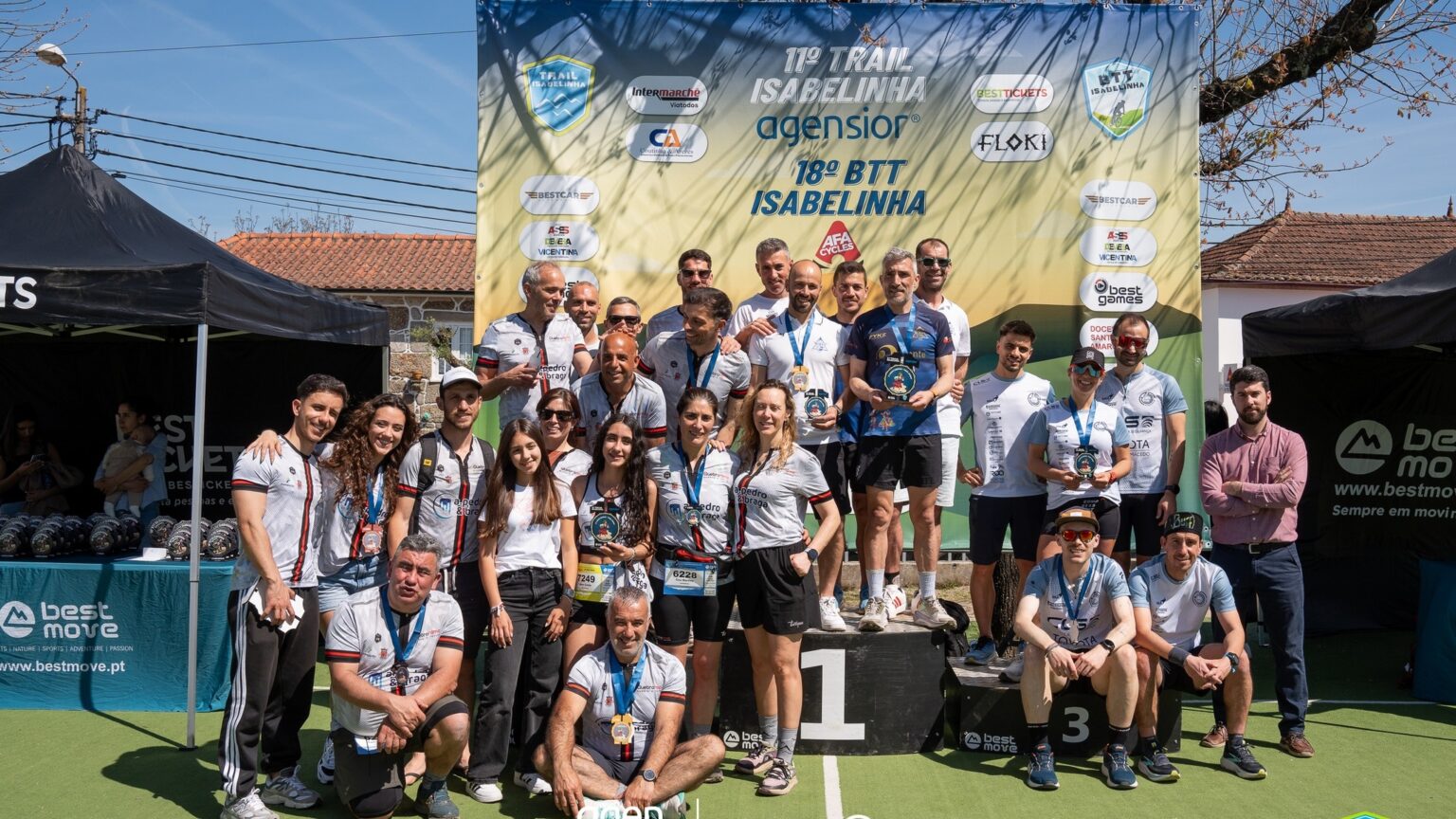 365 Running Project com pódio coletivo no Trail da Isabelinha