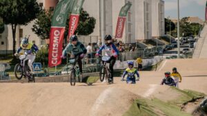 Renato Silva e Íris Moraru brilham em dupla ronda da Taça de BMX