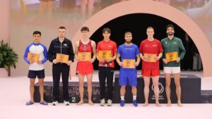 Portugal com início histórico no Europeu de Trampolim