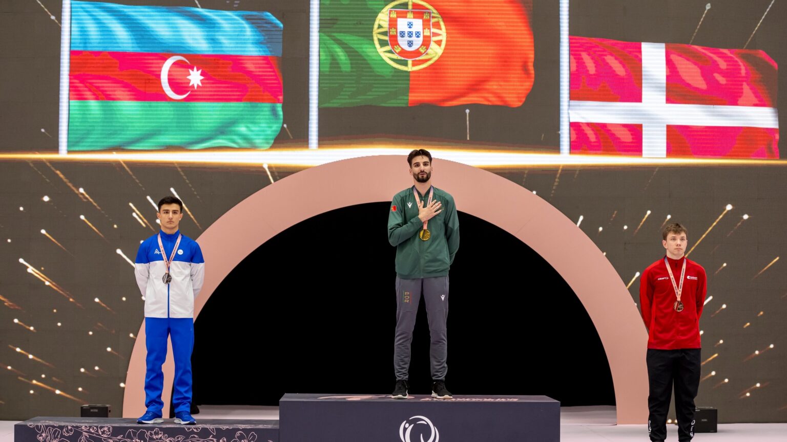 Vasco Peso é campeão da Europa em Trampolim