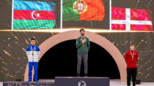 Vasco Peso é campeão da Europa em Trampolim