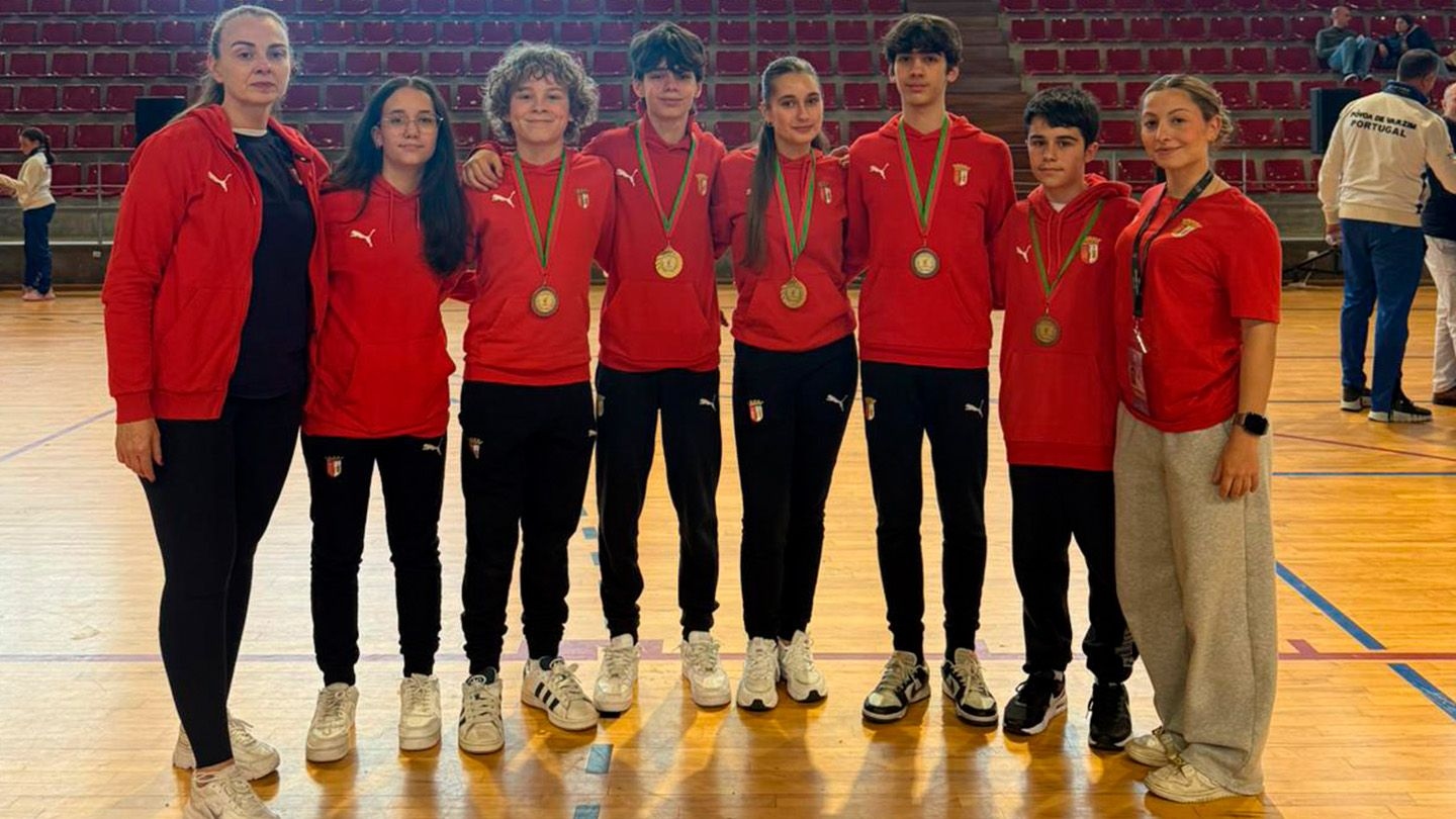 Karaté do Sp. Braga com cinco medalhas no regional norte