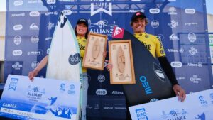 Maria Salgado e Francisco Ordonhas vencem Figueira Pro