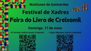Festival de Xadrez no Multiusos de Guimarães