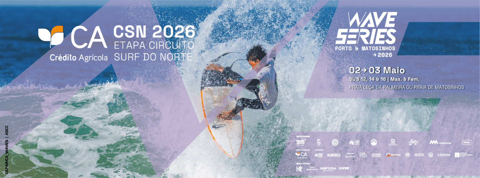 Nova geração do surf nacional em Leça da Palmeira