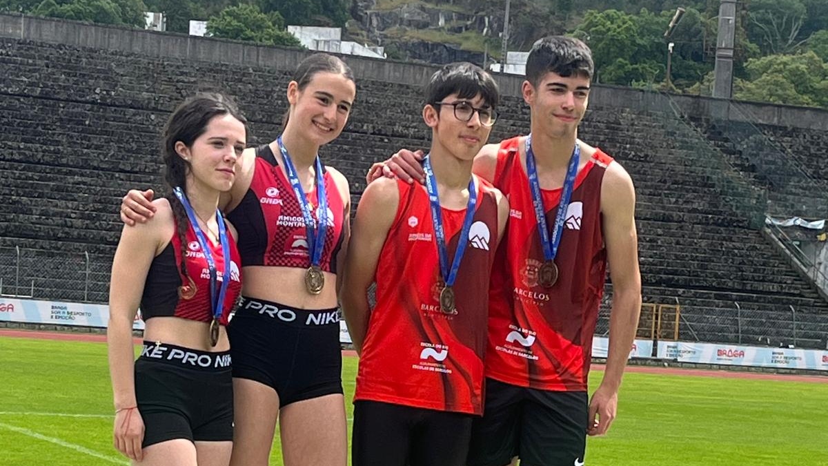 Amigos da Montanha e Vitória SC em bom plano no regional sub-16