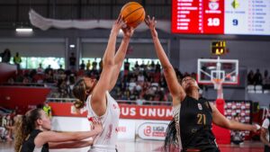 Final feminina empatada a dois e vai à 'negra'