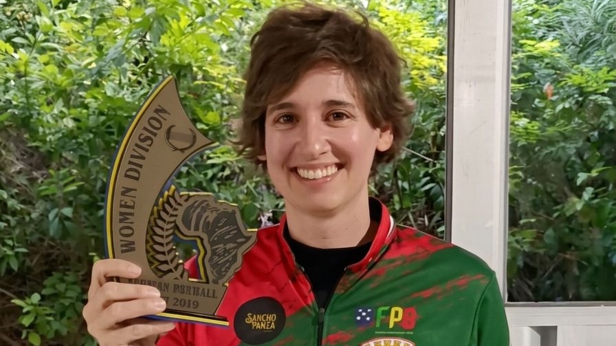 Sara Rocha de bronze no African Heyball Open