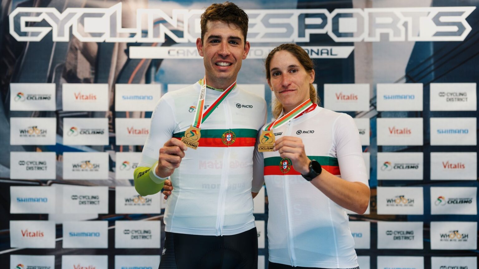 João Matias e Ana Caramelo primeiros campeões de Cycling eSports