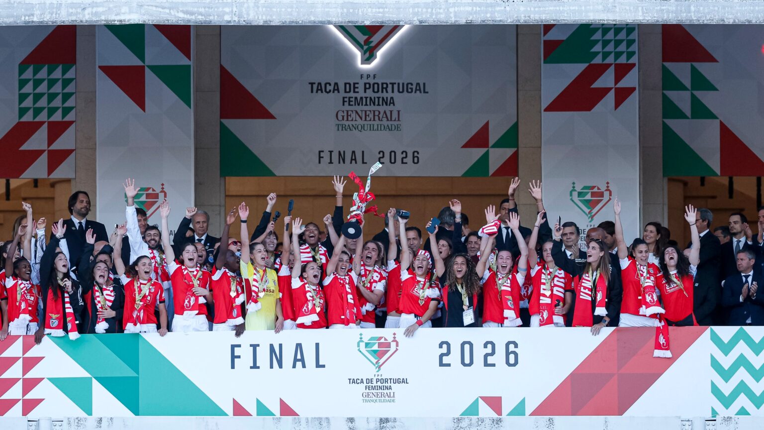 Benfica conquista Taça de Portugal