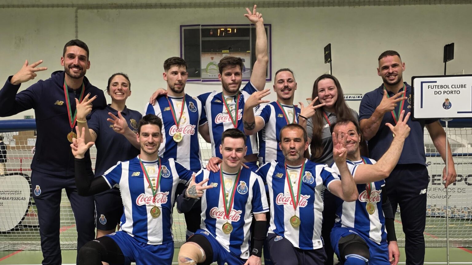 FC Porto tricampeão nacional de Goalball