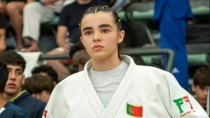 Rita Lourenço de bronze no Judo em Faro