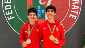 Martim Pereira campeão juvenil de Karaté
