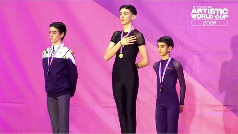 Tiago Leite conquista ouro em Taça do Mundo na Alemanha