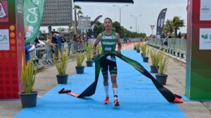 José Ferreira e Inês Rico campeões nacionais de Triatlo Sprint