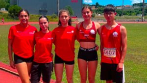 Frederica e Javier com mínimos para o Nacional sub-18