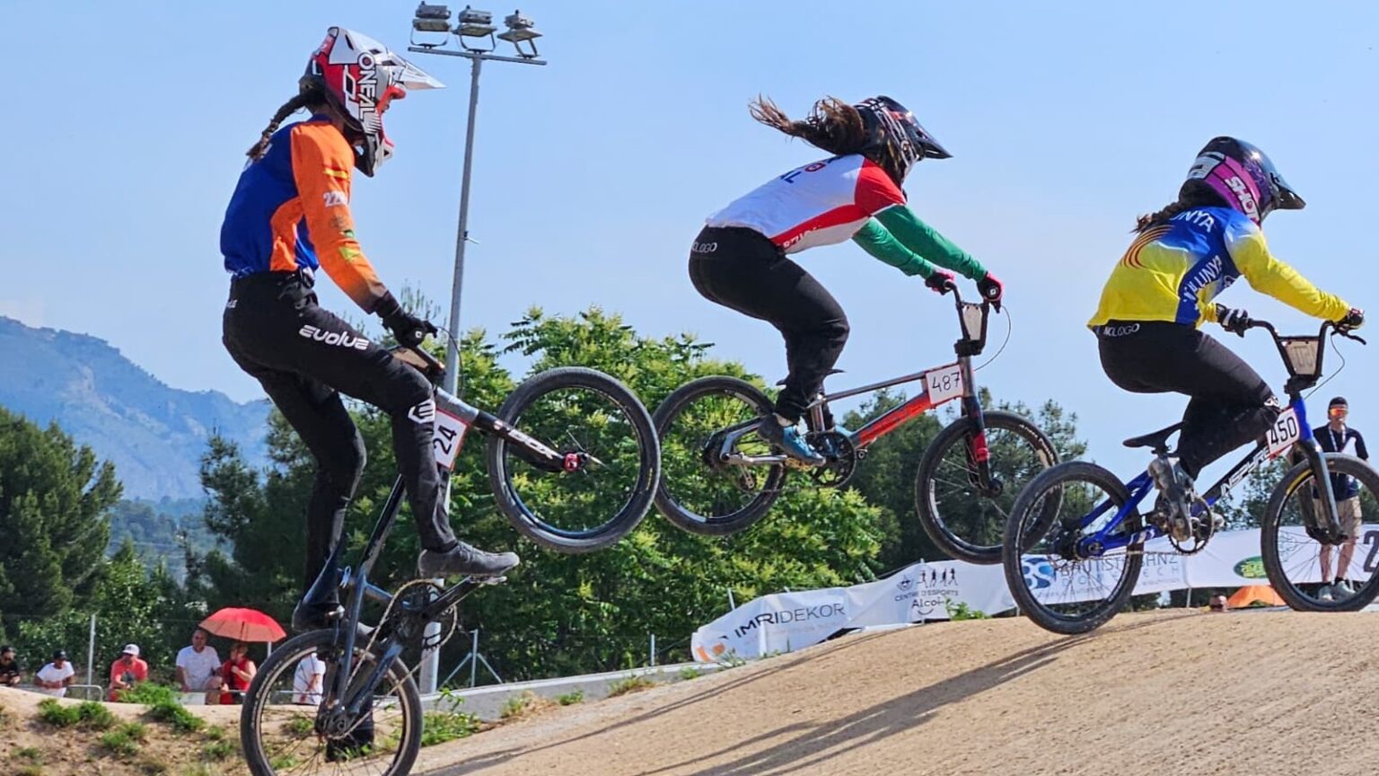 Seleção de BMX com pódios na Taça de Espanha