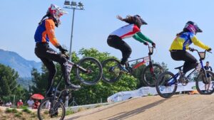 Seleção de BMX com pódios na Taça de Espanha
