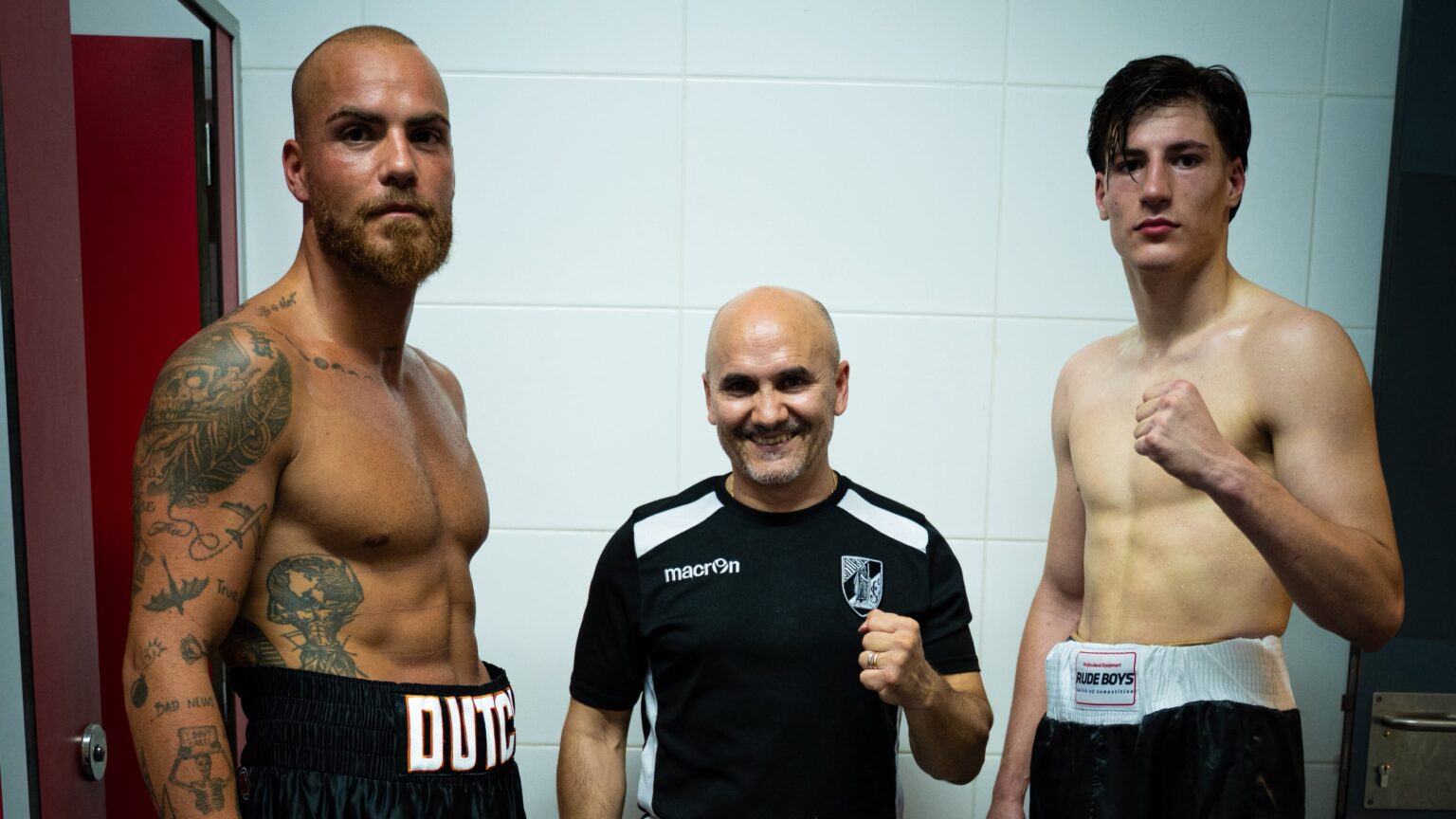 Boxe do Vitória SC em bom plano em Vigo