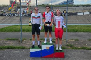 Dobradinha de ouro na Eslováquia: Maria Martins e Daniela Campos dominam Omnium no GP Prešov