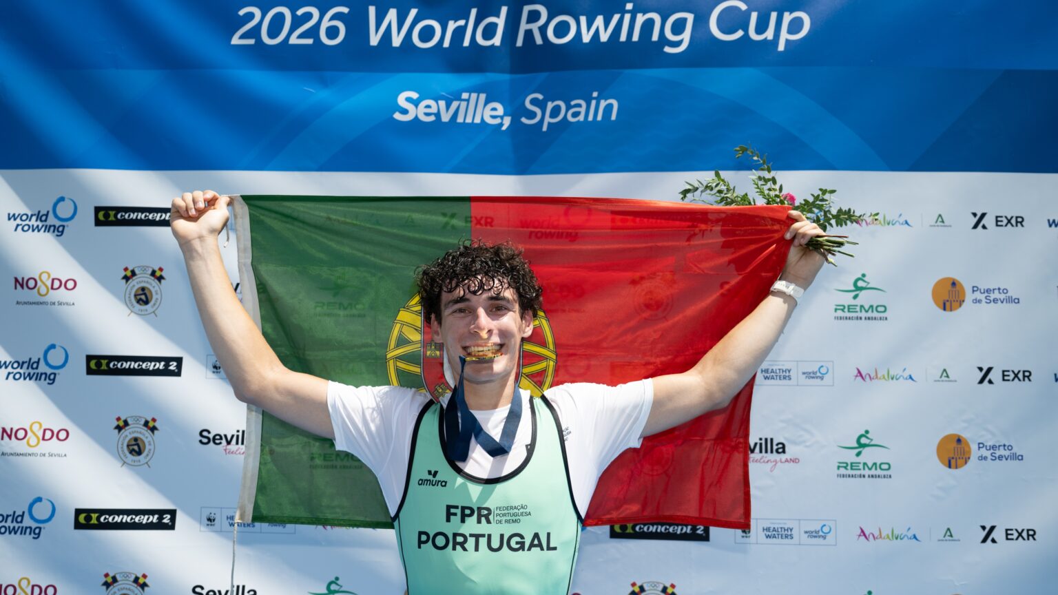 João Veloso de ouro na Taça do Mundo em Sevilha
