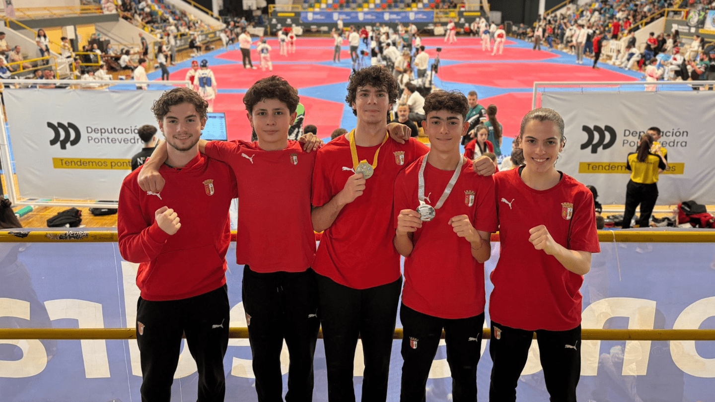 Taekwondo do Sp. Braga em bom plano em Pontevedra