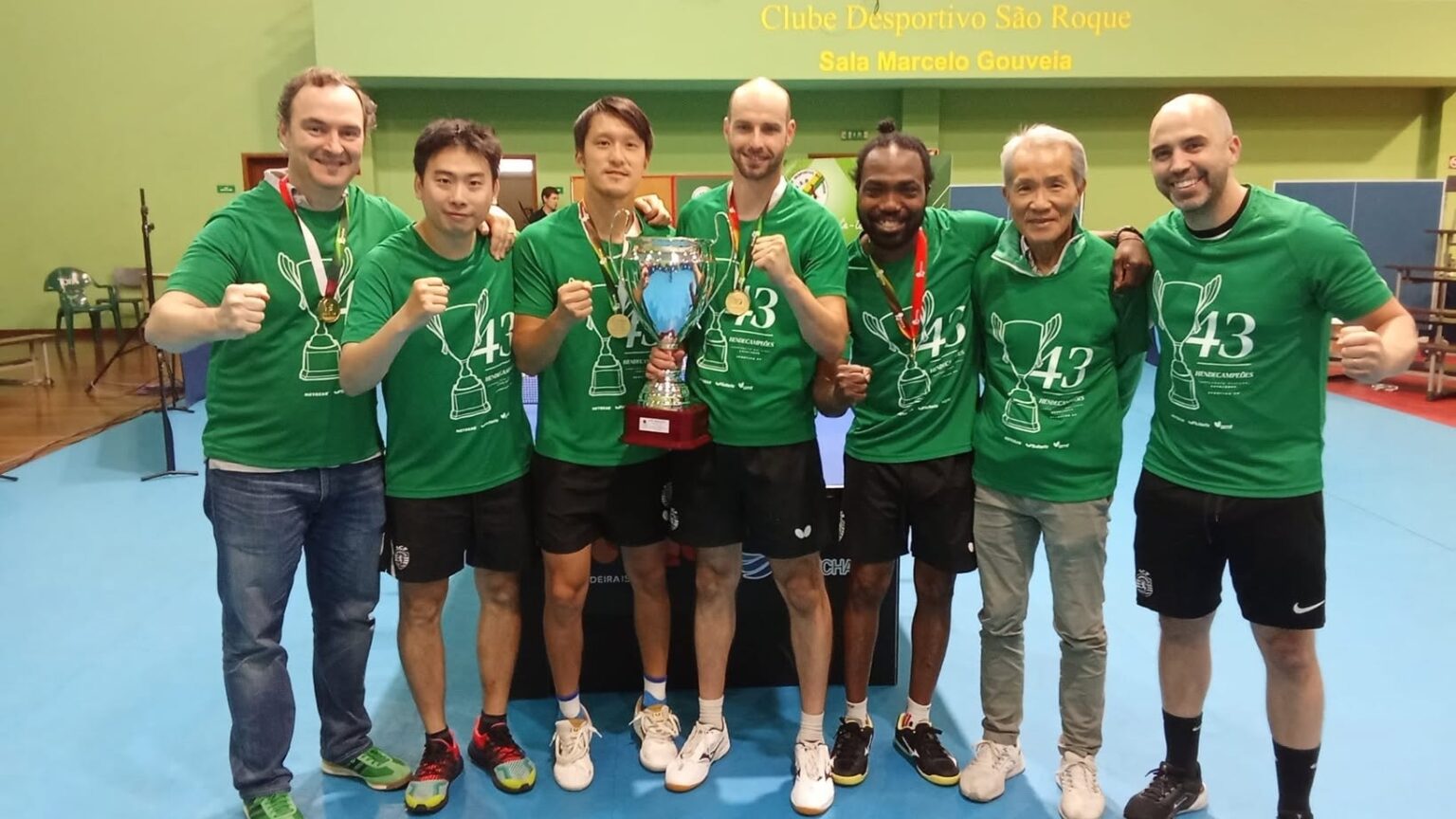 Leões são campeões nacionais por equipas