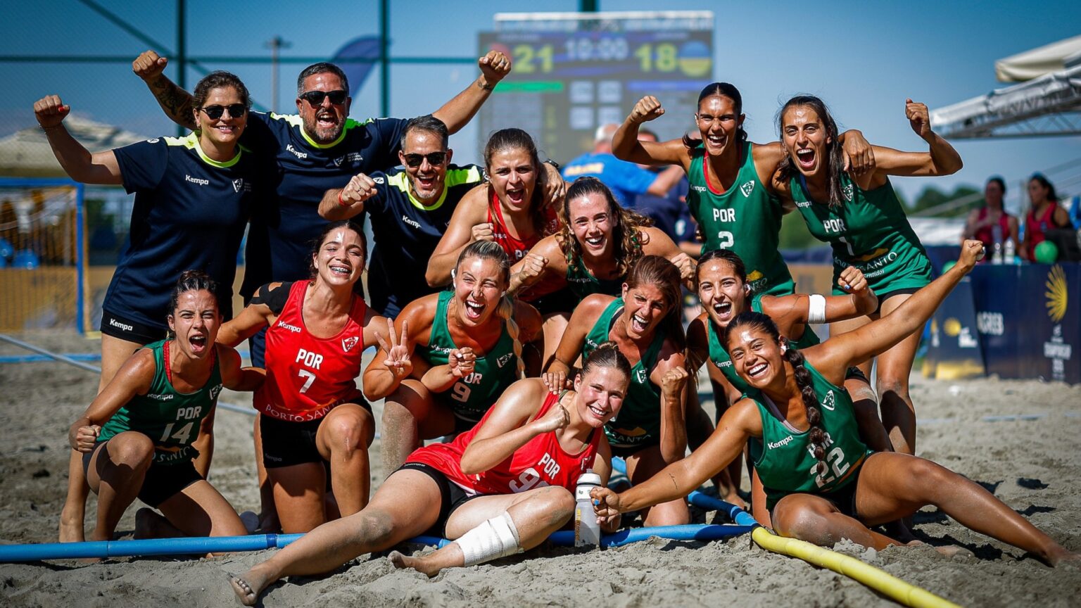Seleção feminina com bronze no Europeu