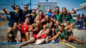 Seleção feminina com bronze no Europeu