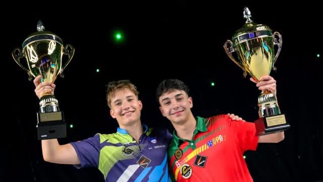 Rúben Gomes campeão europeu sub-19 de 14.1