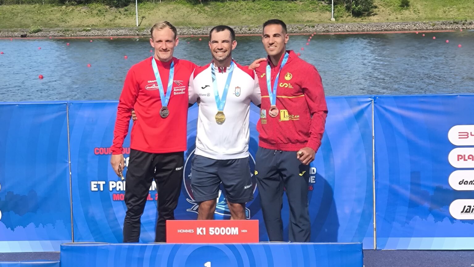 Três medalhas na Taça do Mundo de Montreal