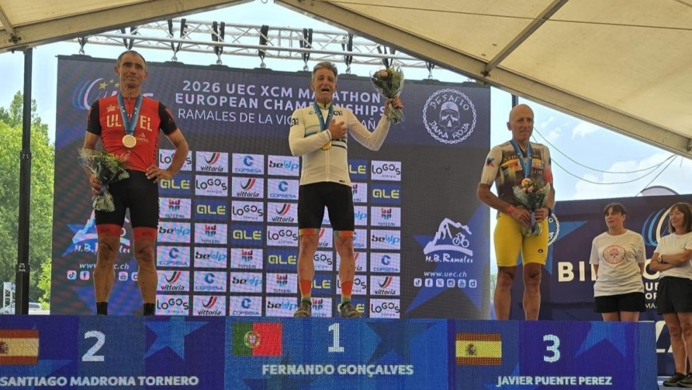 Fernando Gonçalves campeão europeu XCM M60