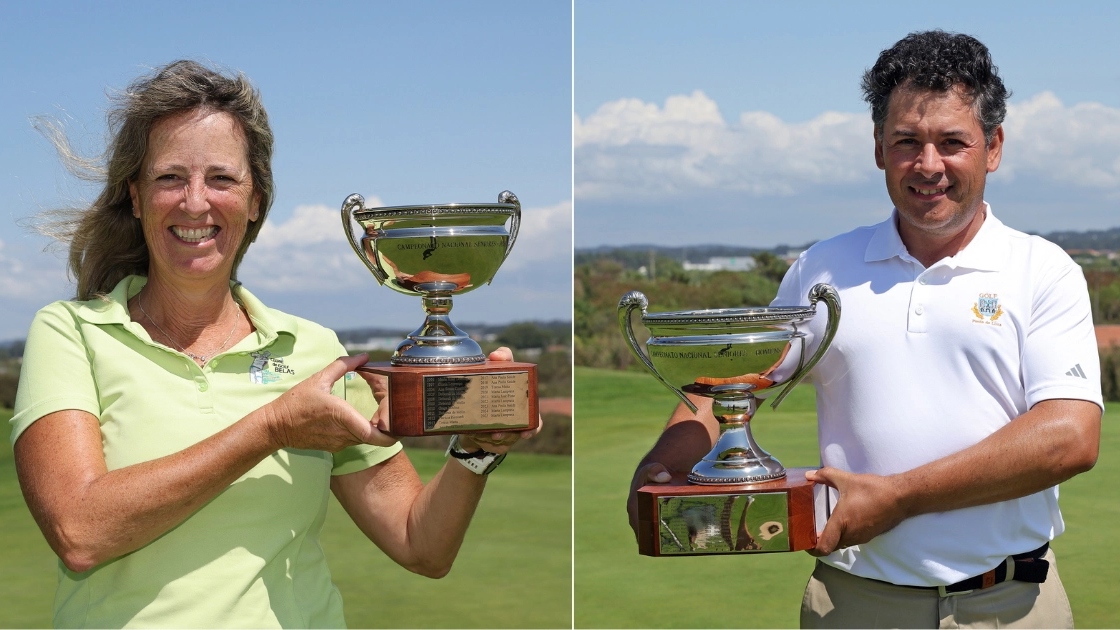 Madalena Costa Macedo e Rui Martins campeões de Seniores