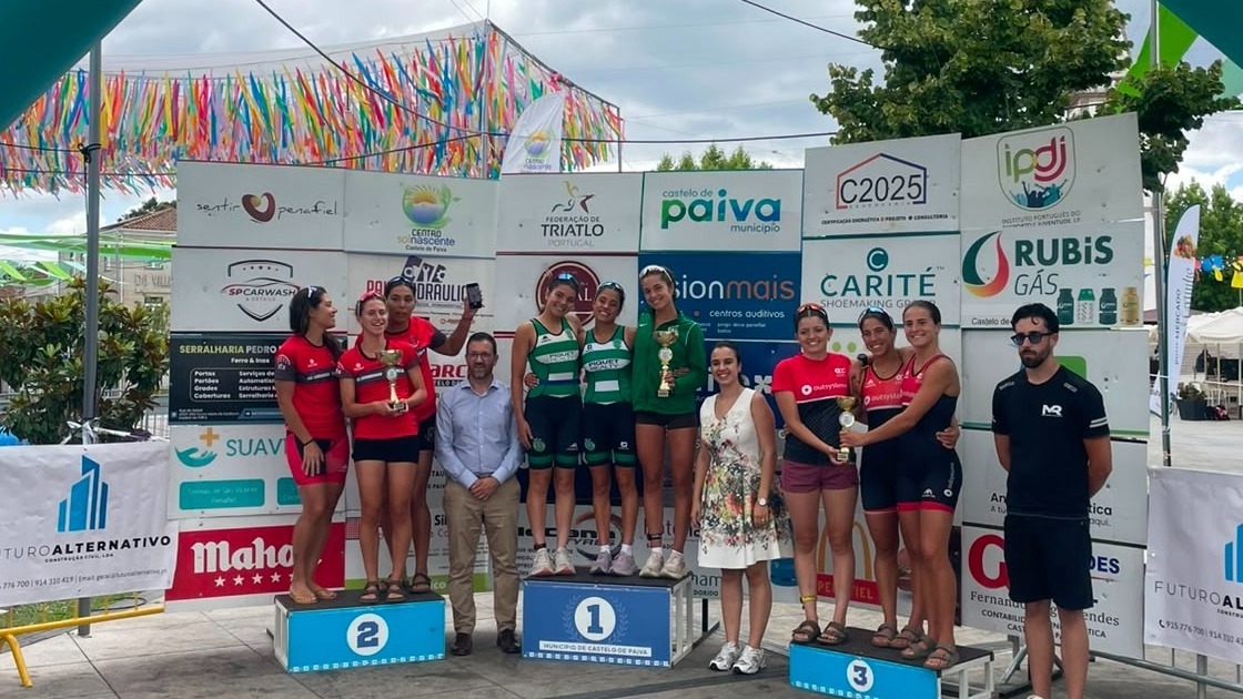 Sporting vence Triatlo Rios Ibéricos na Taça de Portugal