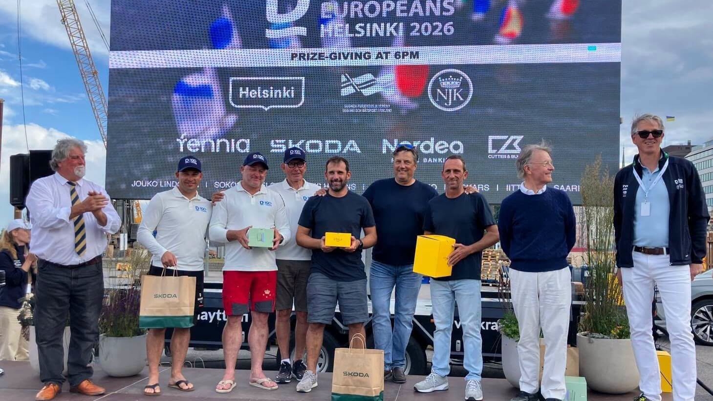 Diogo Pereira e João Matos Rosa campeões da Europa da Classe Dragão