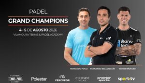 Fernando Belasteguín confirmado no Padel Grand Champions 2026 em Vilamoura