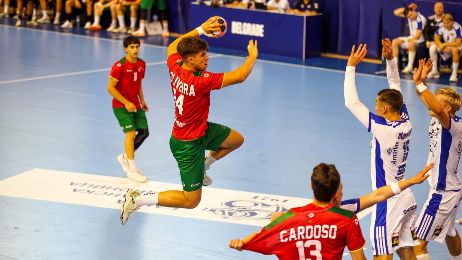 Sub-18 com duplo desaire no Main Round do Europeu