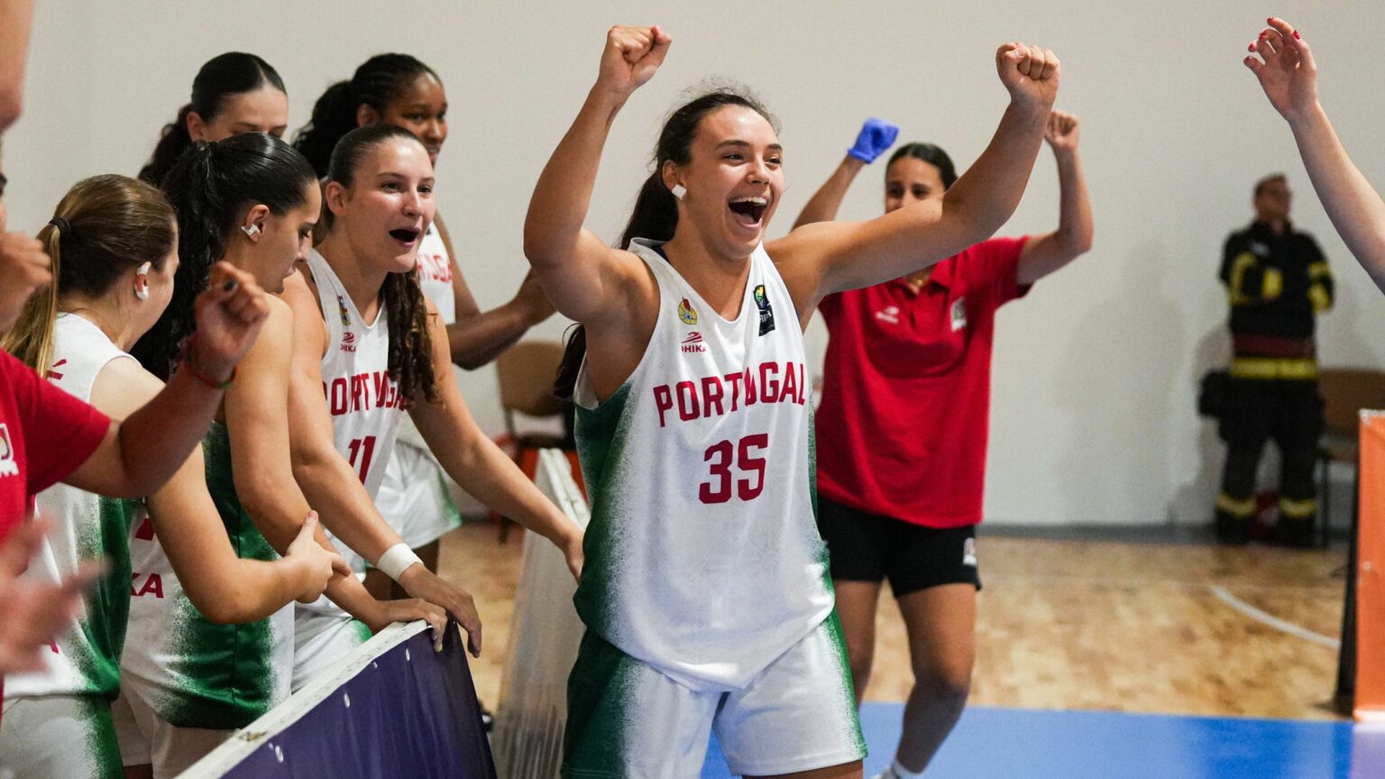Sub-18 femininas terminam Divisão B do Europeu em 9.º