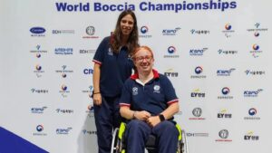 Cristina Gonçalves de prata no Mundial de Boccia