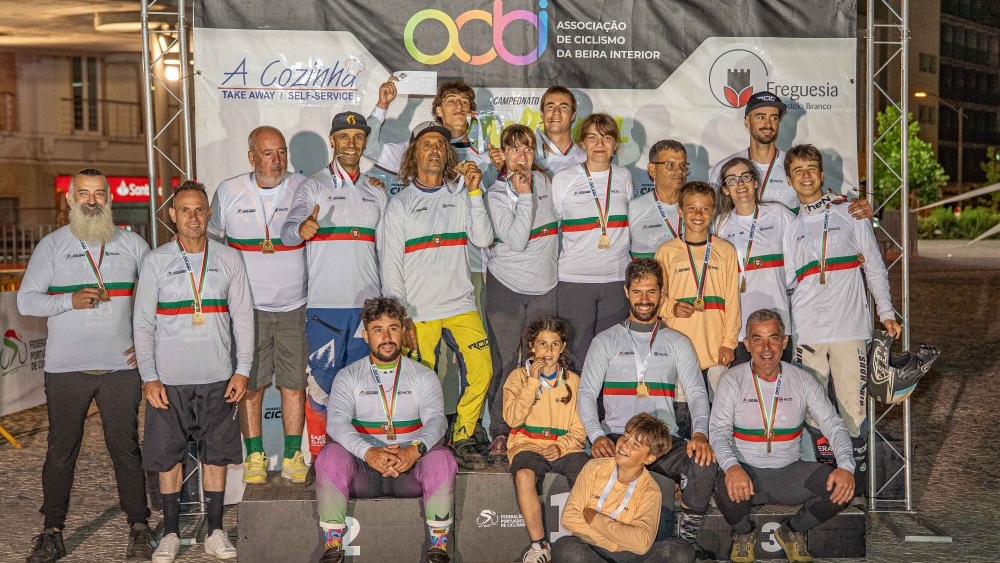 Filipe Silva e Ana Barbosa campeões de Downhill Urbano