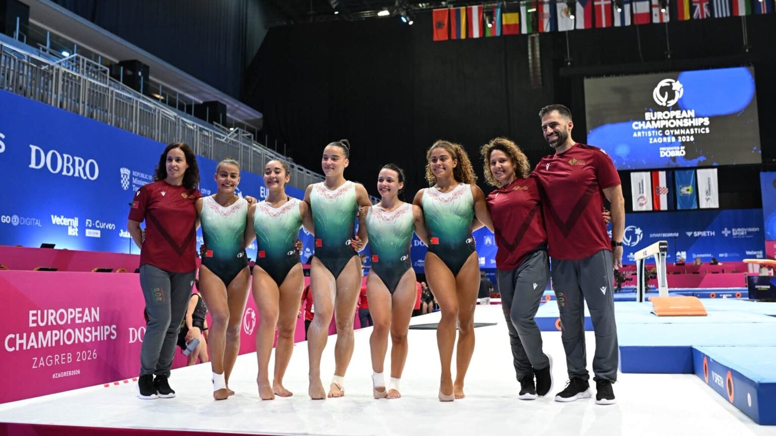 Portugal termina Europeu de Artística no 26.º posto
