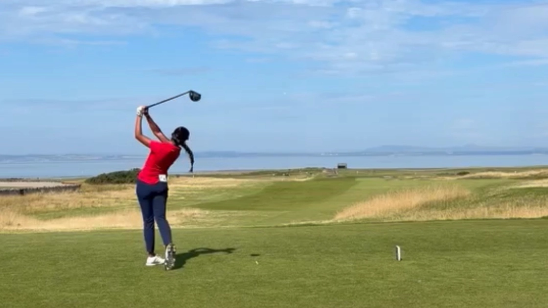 Nicole Sardinha é 45.ª no 'The Girls’ Amateur Championship'