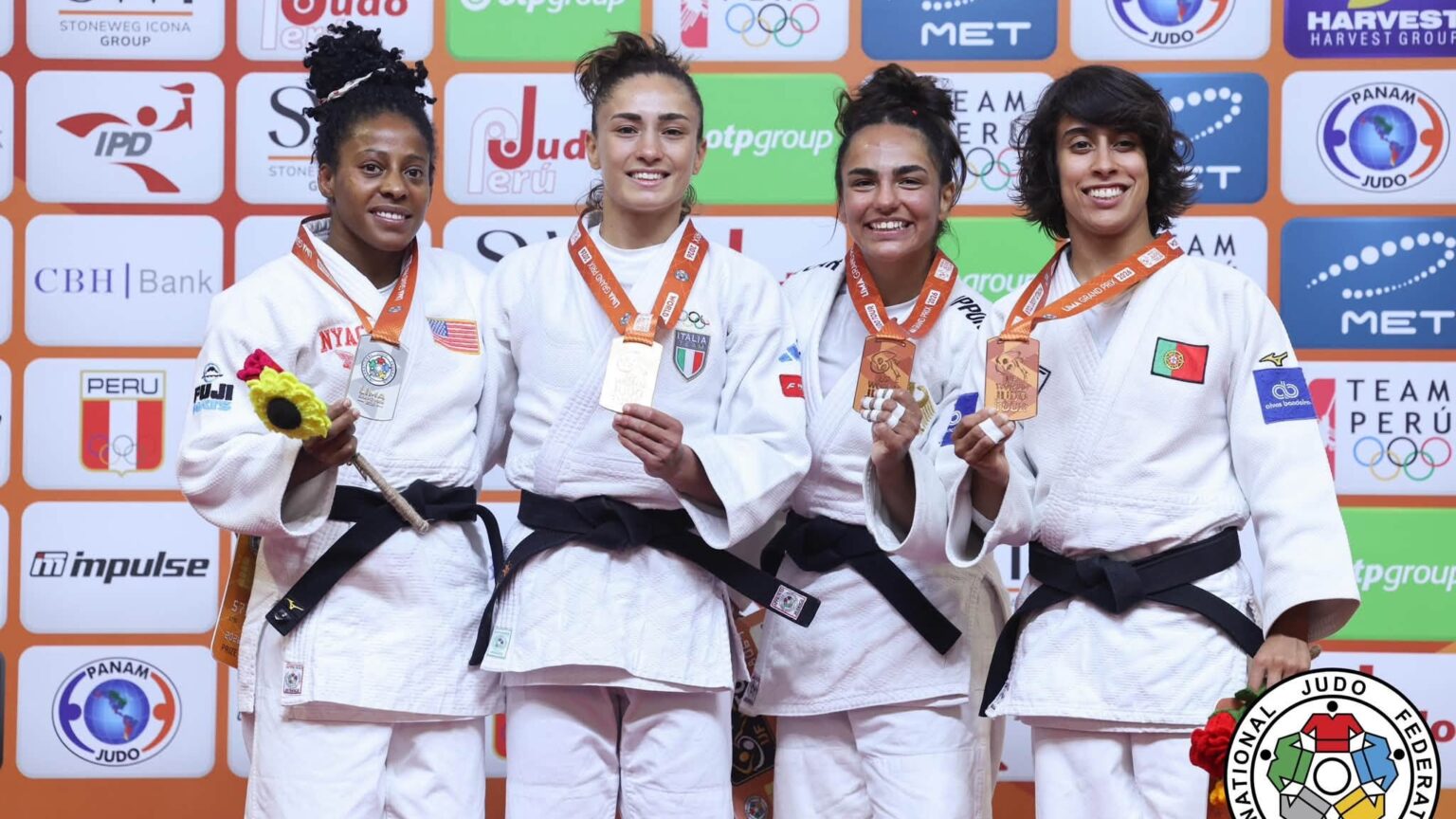 Duplo bronze no Grand Prix de Judo no Peru