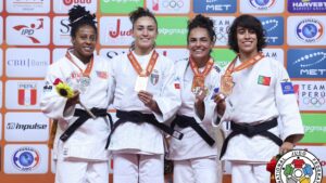 Duplo bronze no Grand Prix de Judo no Peru