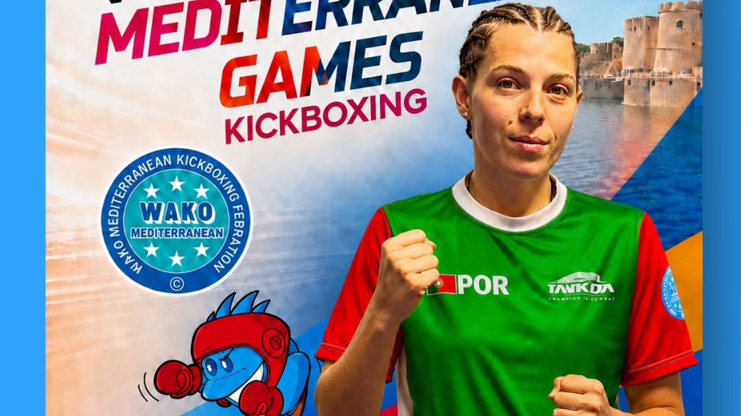 Ouro e bronze no Kickboxing nos Jogos do Mediterrâneo