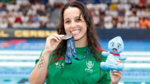 Camila Rebelo de prata nos Europeus de Paris