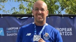 Michel Halika conquista prata nos Europeus Master