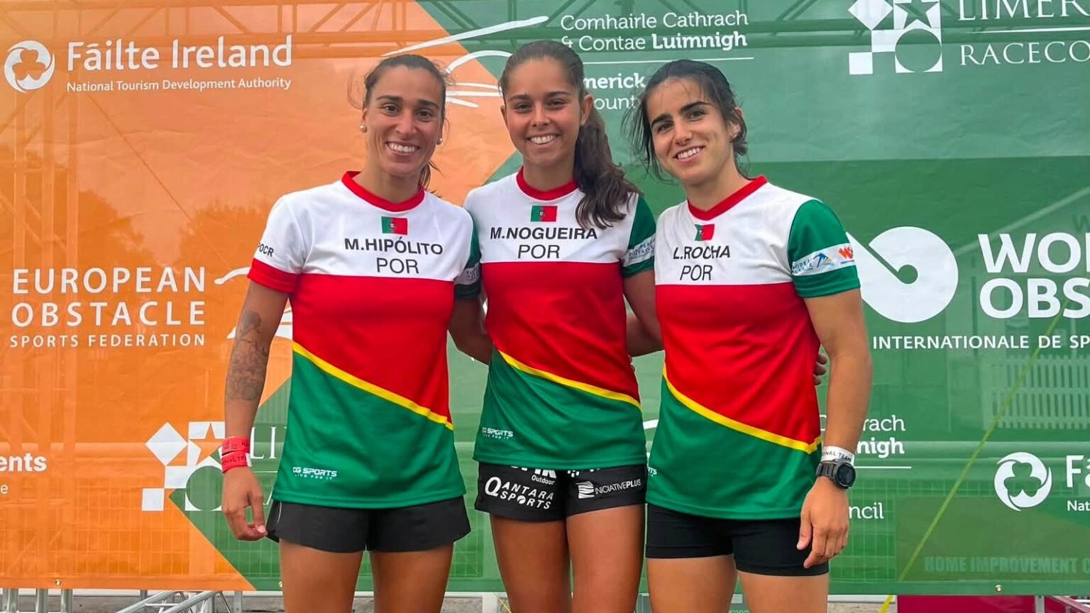 Mafalda e Henrique campeões do Mundo de Obstáculos