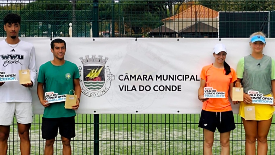 Duarte Melo e Polina Isakova ganham Vila do Conde Open